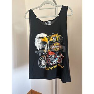 Vintage 1988 Harley Davidson Eagle Best of the Breed Speed Limit 70 Tee Shirt L